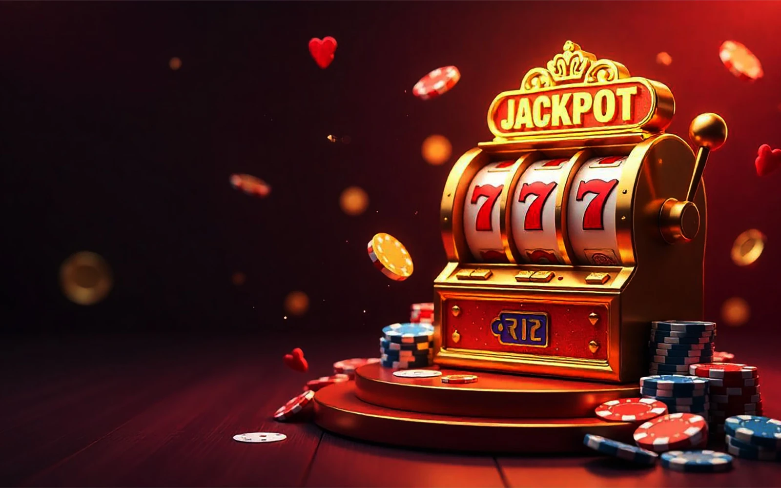 Tampilan permainan slot berwarna di PROSLOT