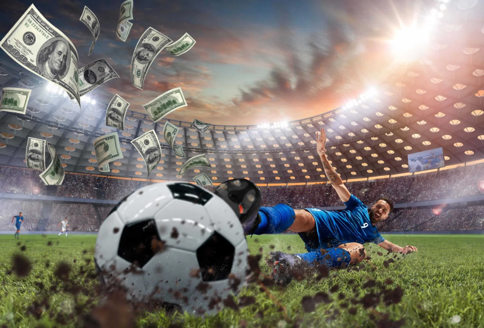 Suasana pertandingan olahraga yang mendukung eksplorasi liga PROSLOT